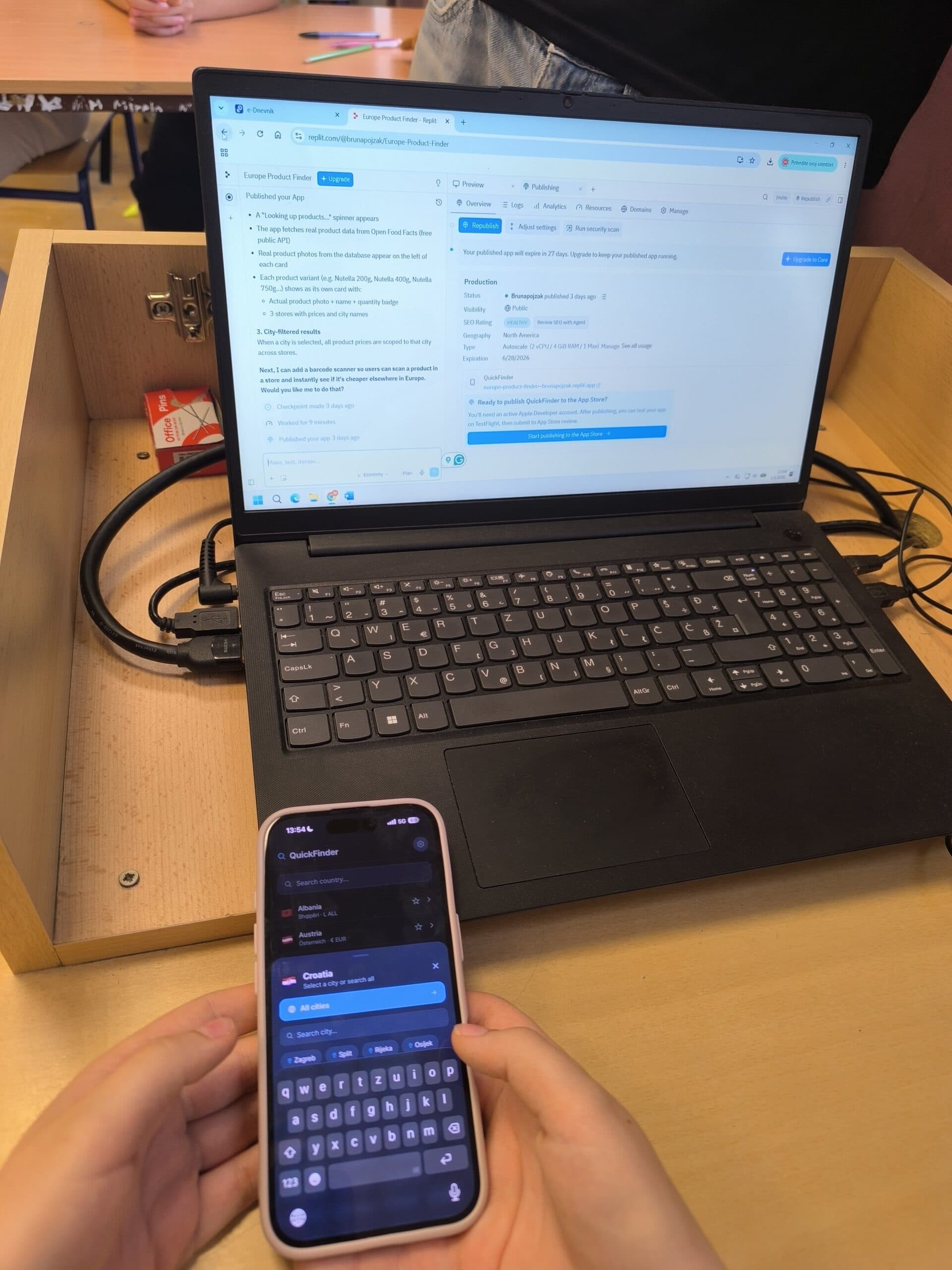 Galerija rada QuickFinder 2