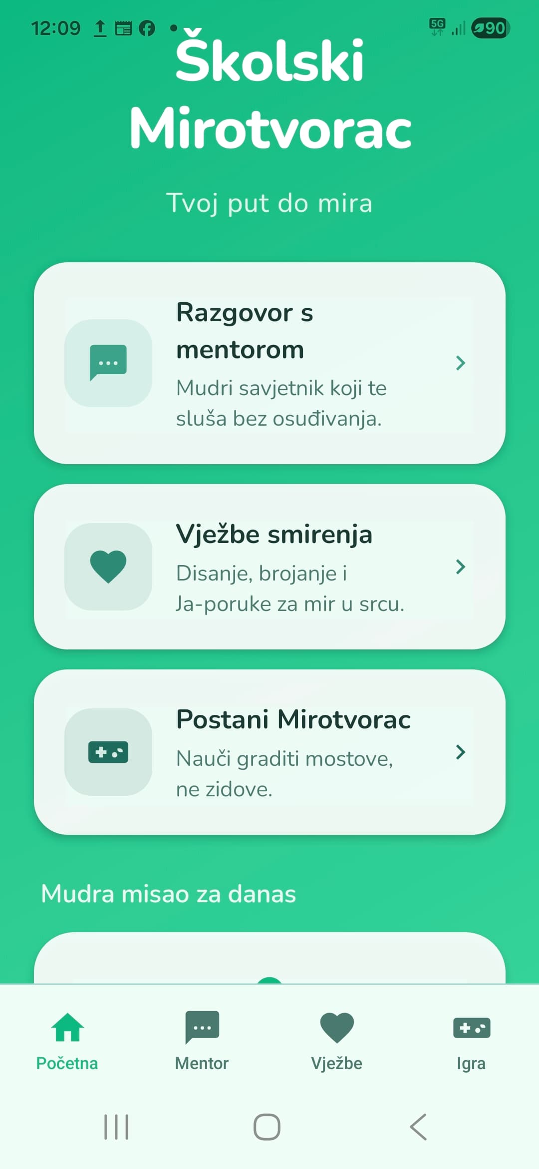 Naslovna slika rada Školski miriotvorac