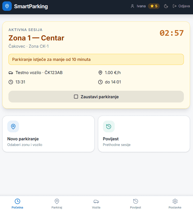 Galerija rada Smart Parking HR 2