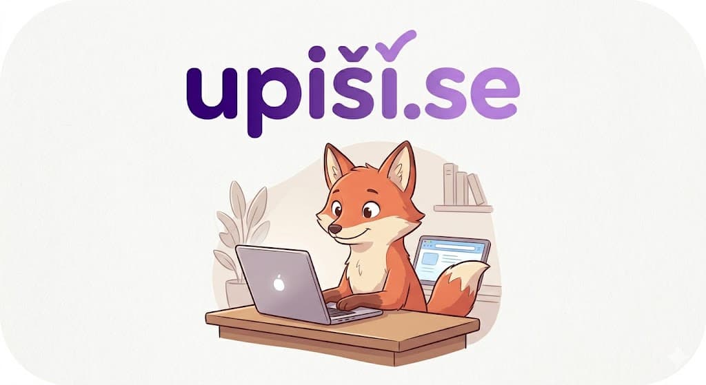 Snimka zaslona aplikacije Upiši.se