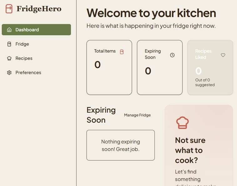 Galerija rada Fridge Hero 2