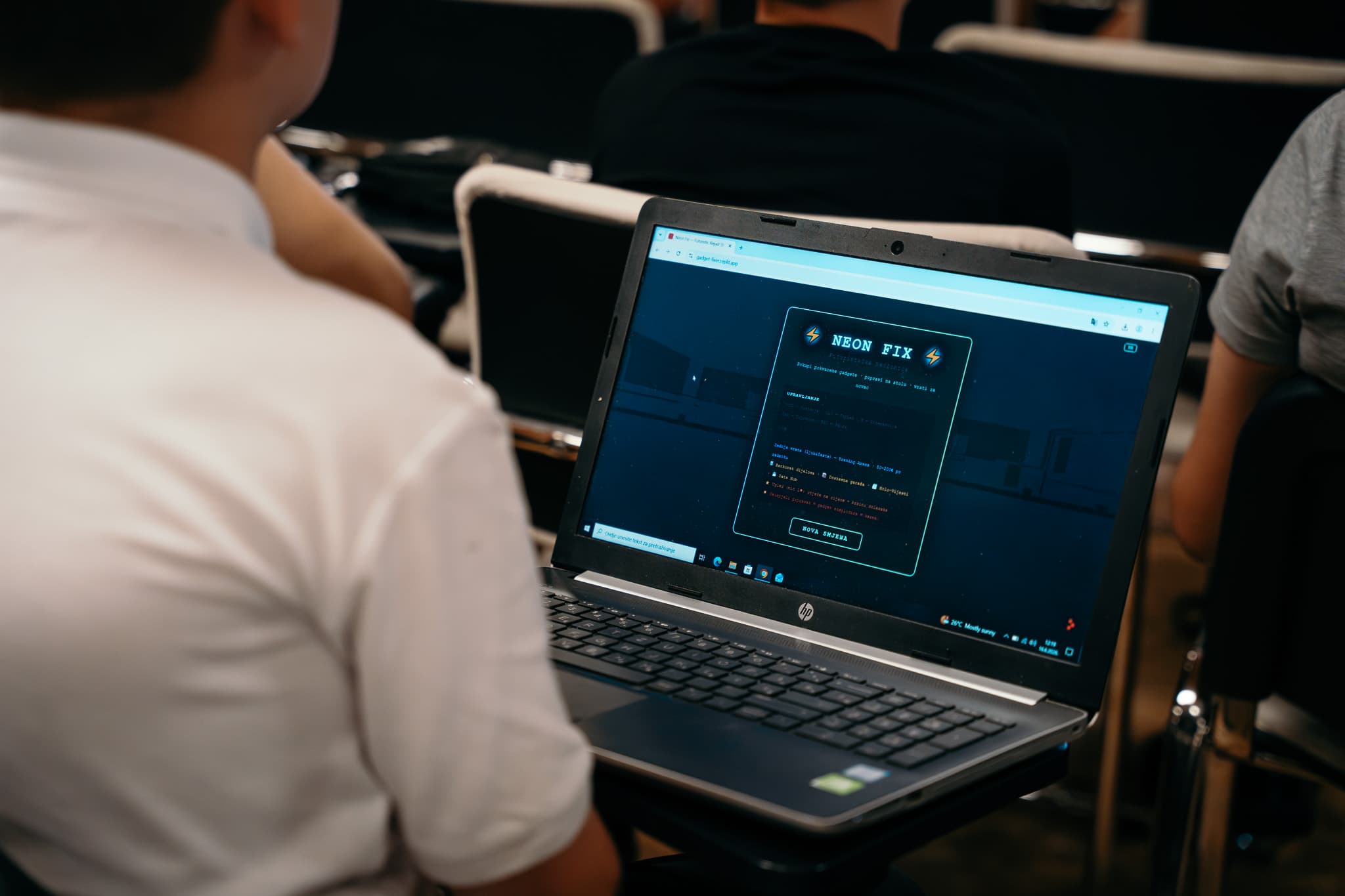 Završni događaj Vibe coding lige Hrvatske, fotografija 2