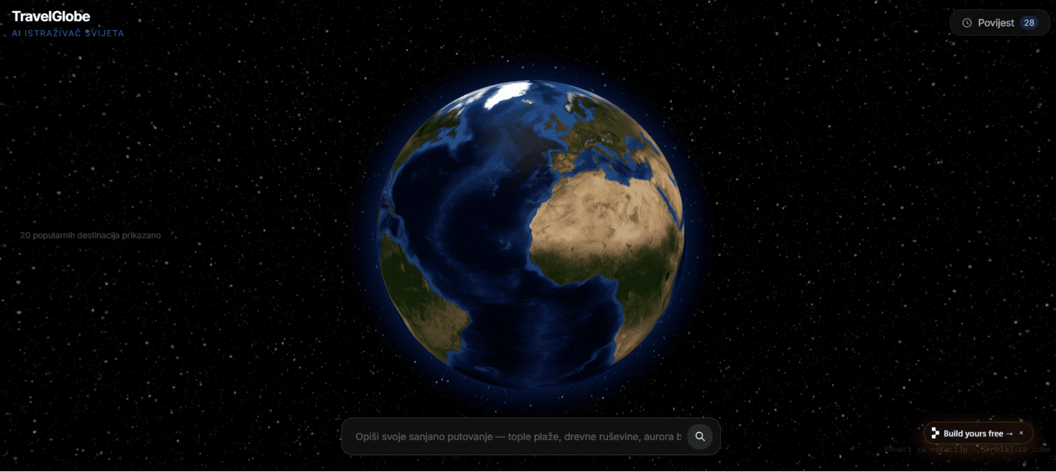 Galerija rada Travel Globe 1